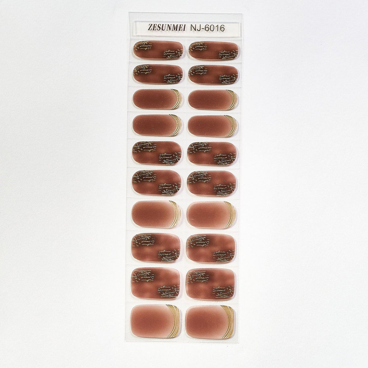 Candy Color UV Semi-Cured Nail Art Stickers