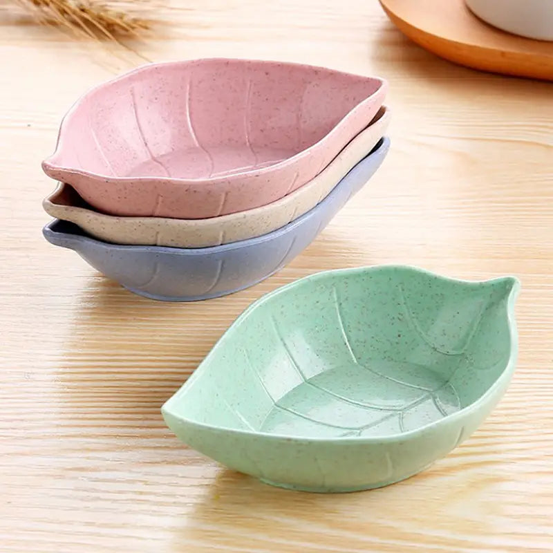 Leaf Shape Seasoning Dish - Multipurpose Kitchen Bowl