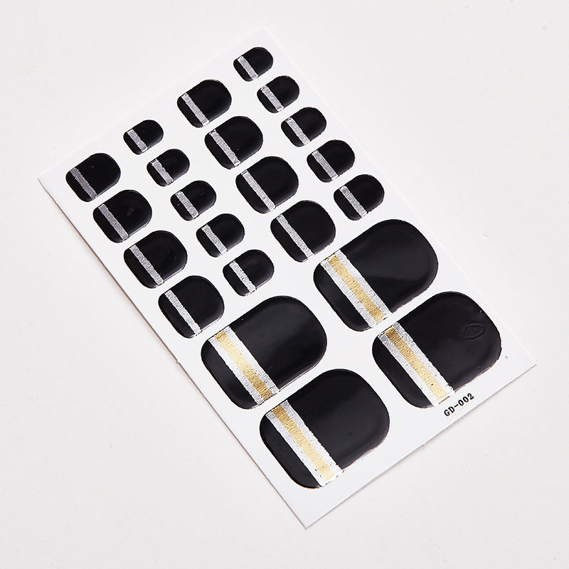 Waterproof Nail and Foot Stickers - 22 Small Designs