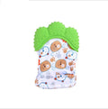 Silicone Teething Gloves with Sound for Babies
