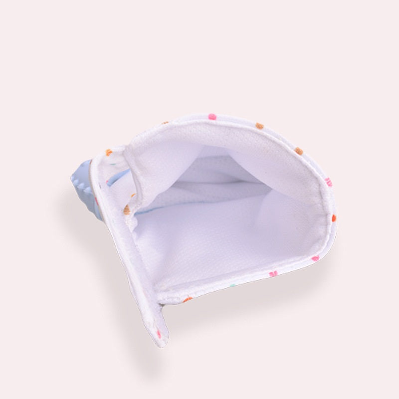 Silicone Teething Gloves with Sound for Babies