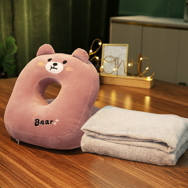 Cartoon Office Nap Pillow for Students and Kids