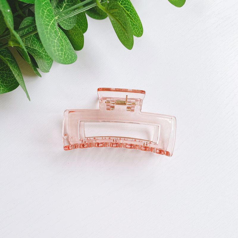 Gentle Aesthetic Cross Hair Claw Clip for Updos