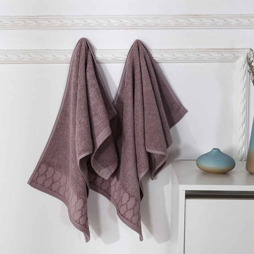 Thick Cotton Face Towels (120g)