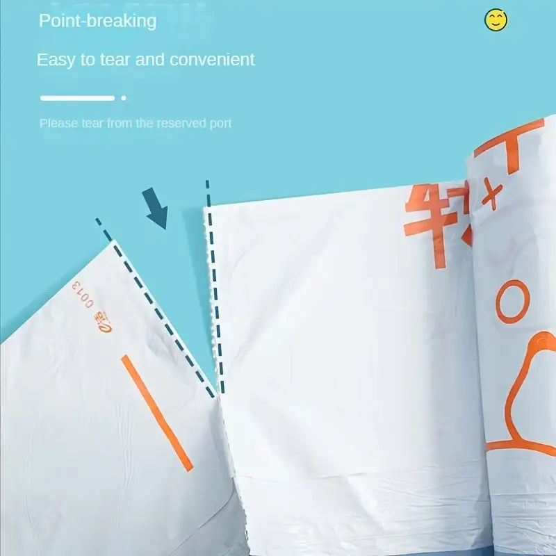 69pcs Drawstring Garbage Bags (Trash Bags)