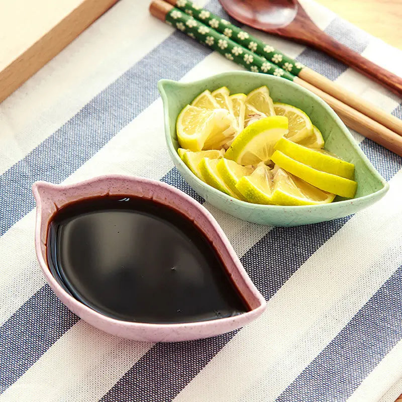 Leaf Shape Seasoning Dish - Multipurpose Kitchen Bowl