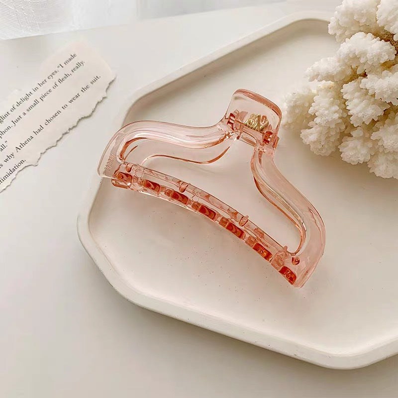 Gentle Aesthetic Cross Hair Claw Clip for Updos