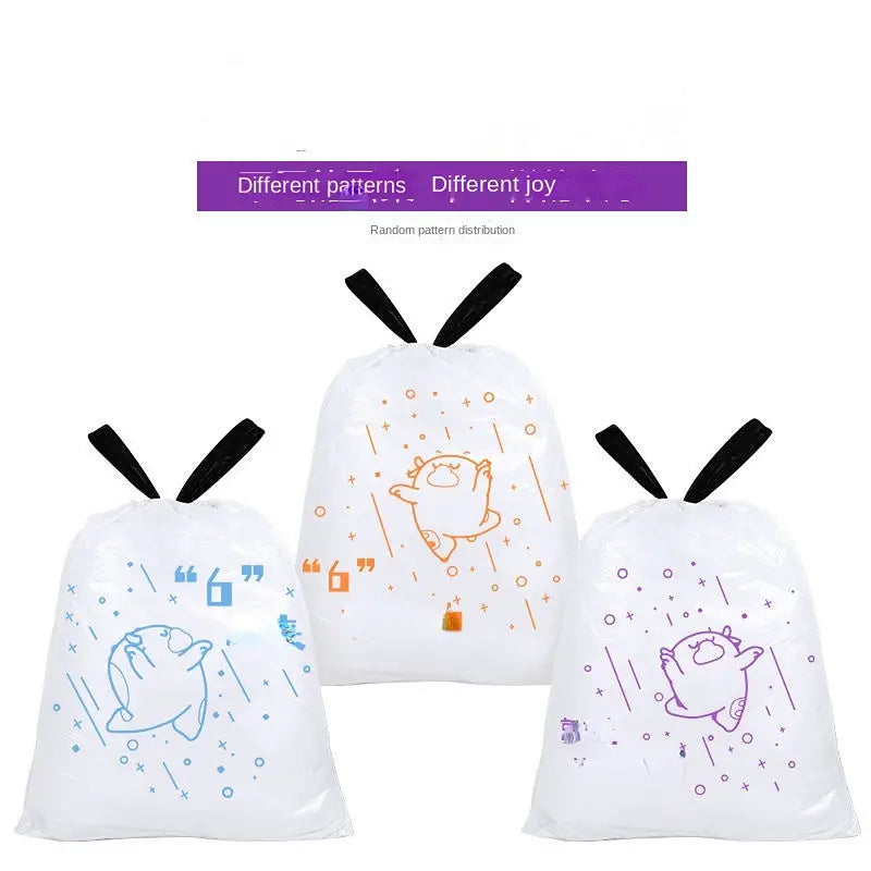 69pcs Drawstring Garbage Bags (Trash Bags)