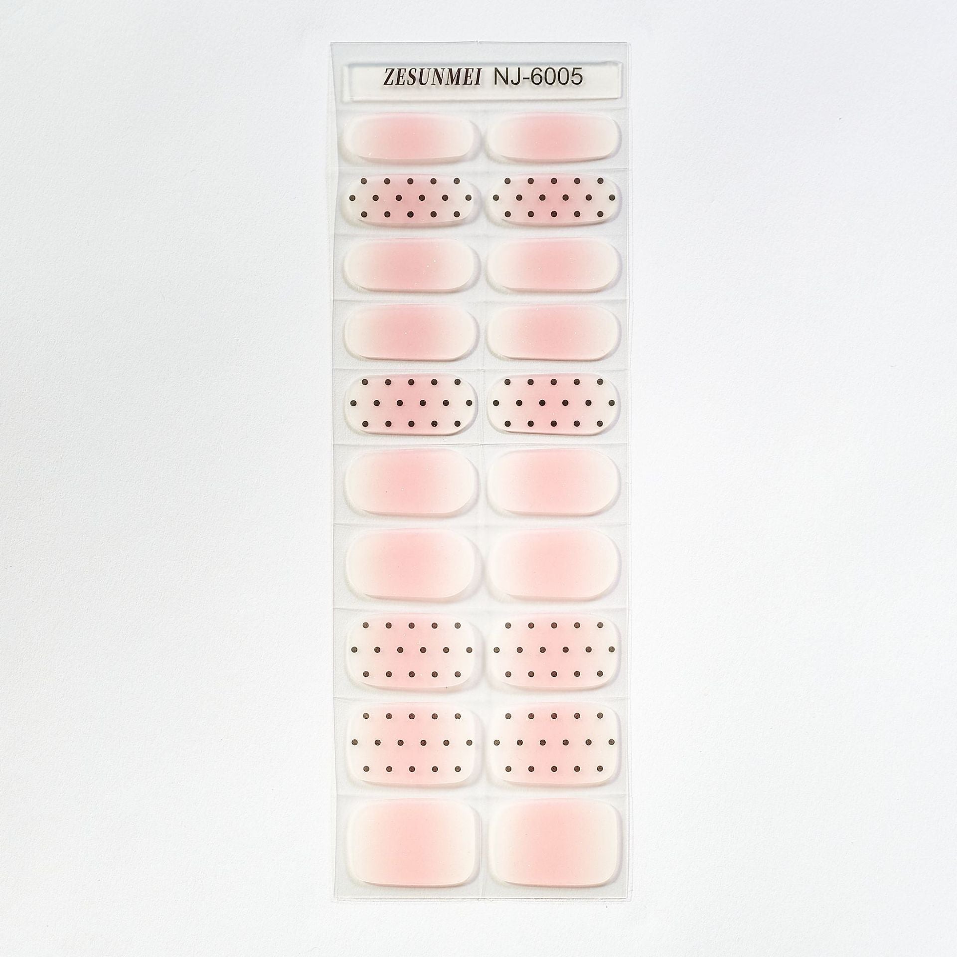 Candy Color UV Semi-Cured Nail Art Stickers