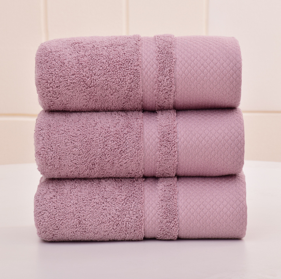 Thick Cotton Face Towels (120g)