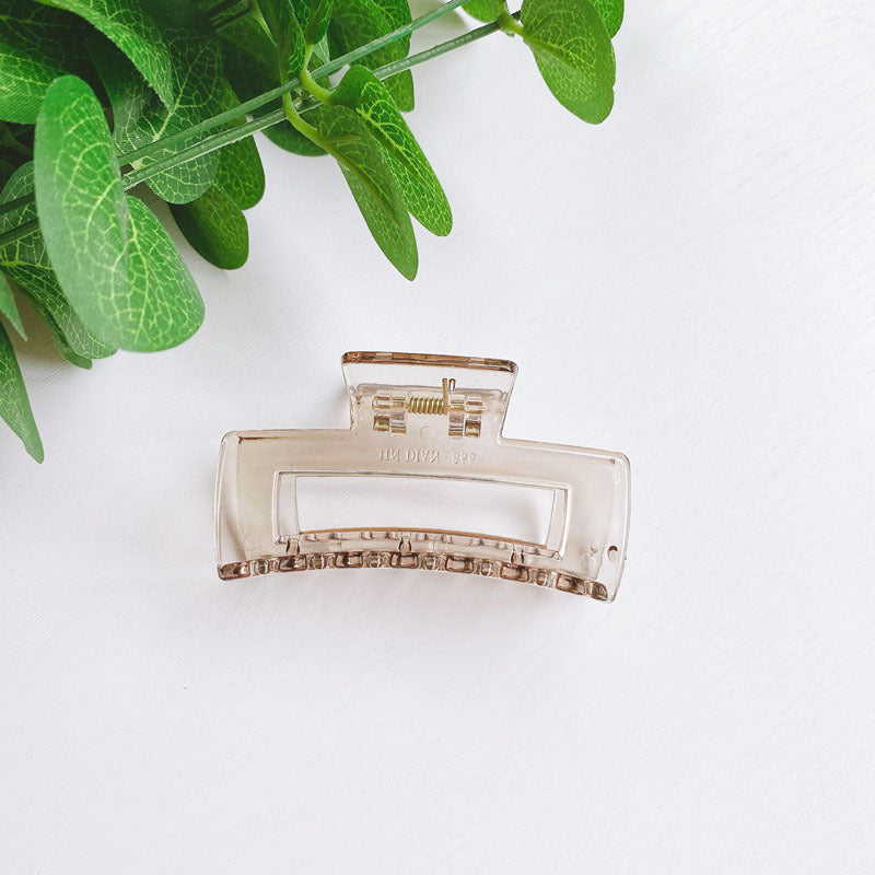 Gentle Aesthetic Cross Hair Claw Clip for Updos