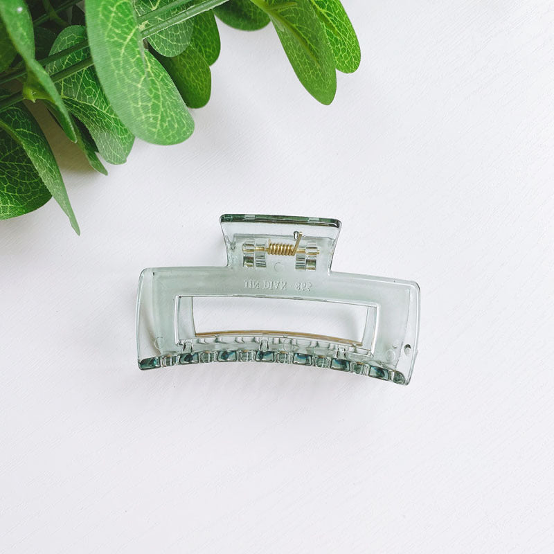 Gentle Aesthetic Cross Hair Claw Clip for Updos