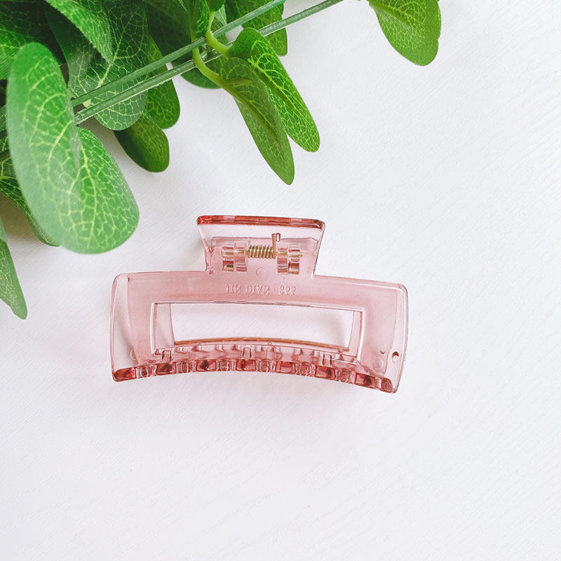 Gentle Aesthetic Cross Hair Claw Clip for Updos