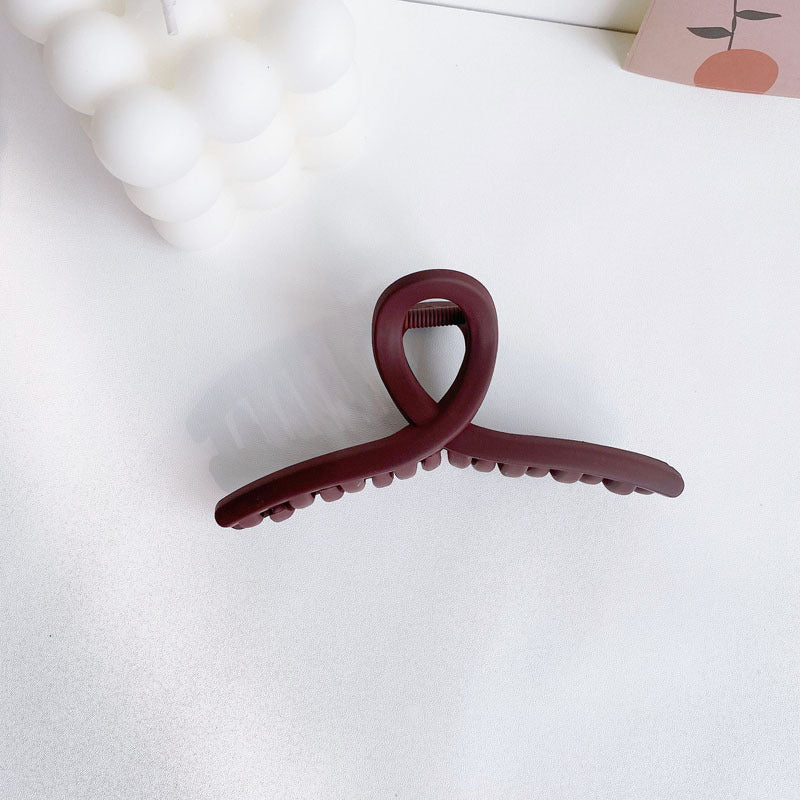 Gentle Aesthetic Cross Hair Claw Clip for Updos