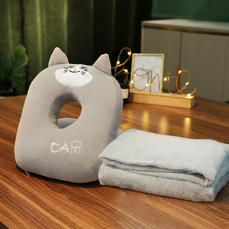 Cartoon Office Nap Pillow for Students and Kids