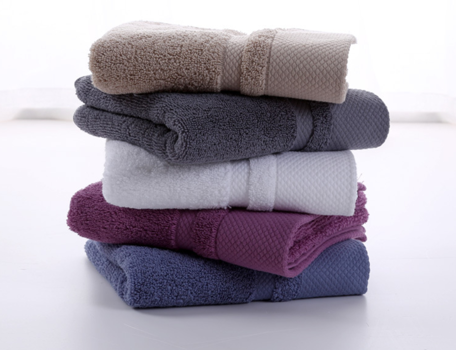 Thick Cotton Face Towels (120g)