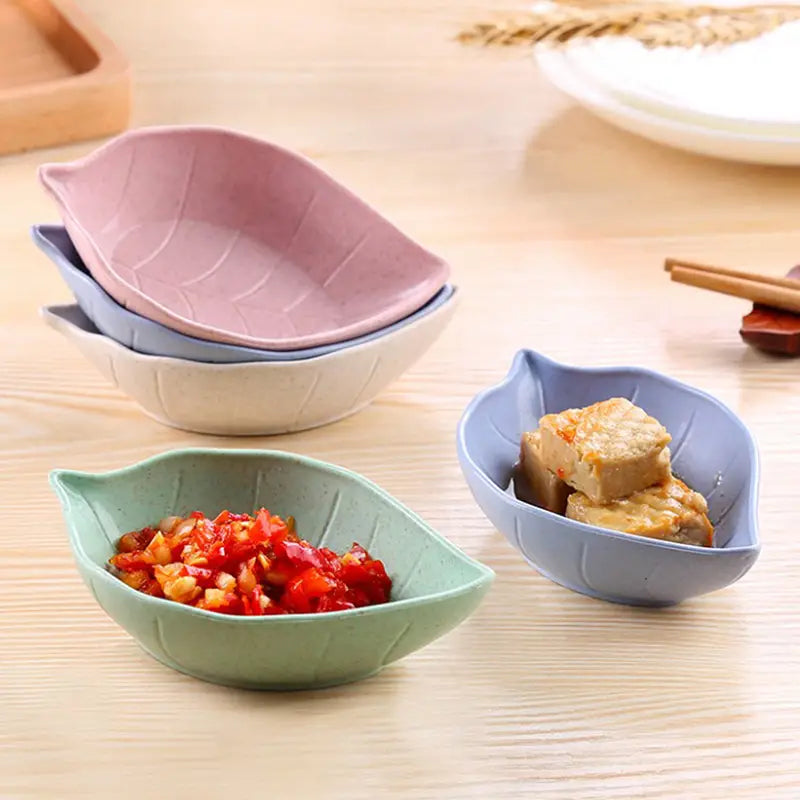 Leaf Shape Seasoning Dish - Multipurpose Kitchen Bowl