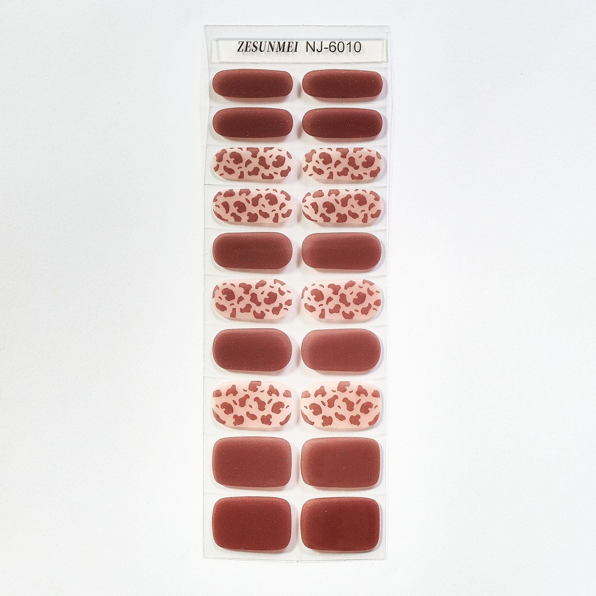 Candy Color UV Semi-Cured Nail Art Stickers