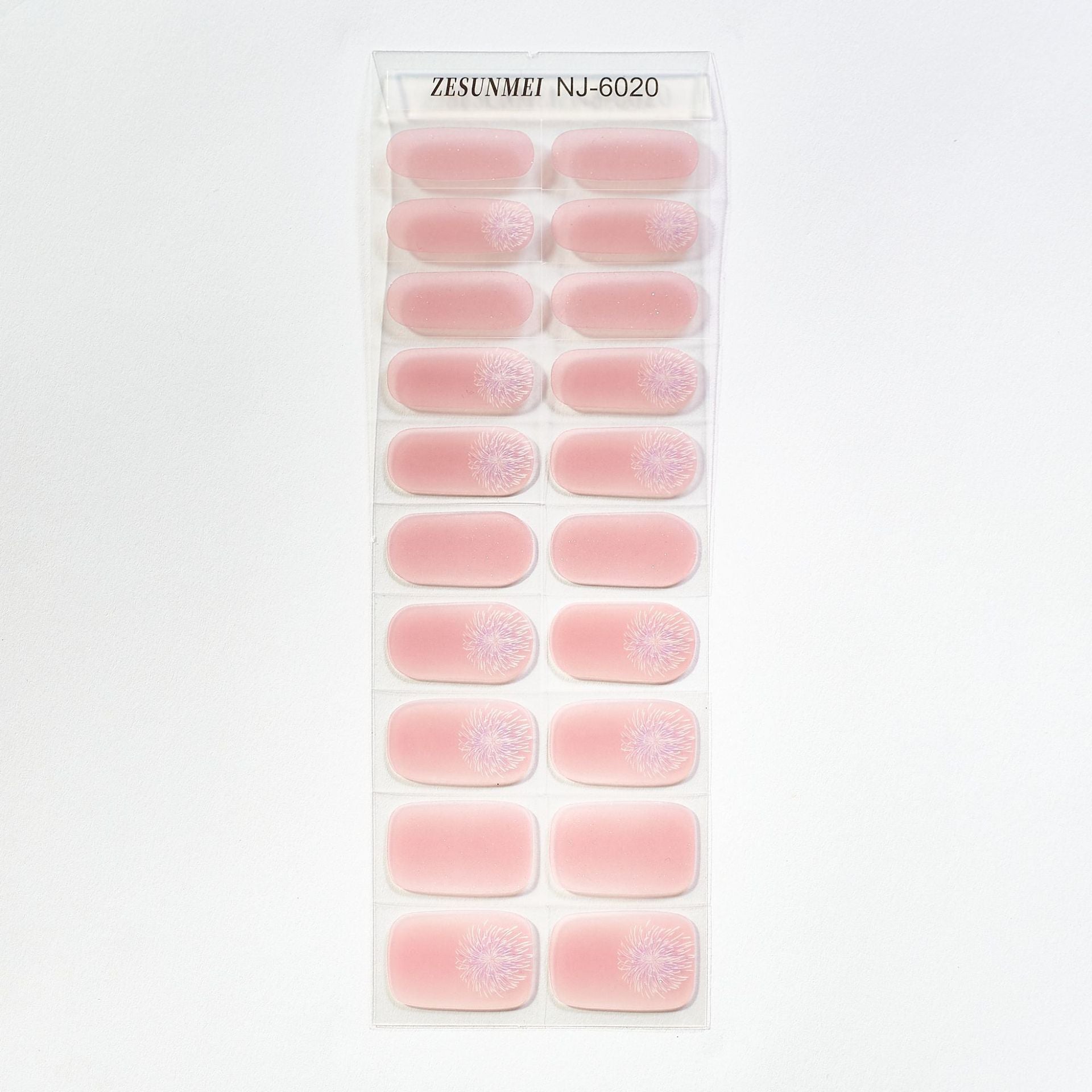Candy Color UV Semi-Cured Nail Art Stickers