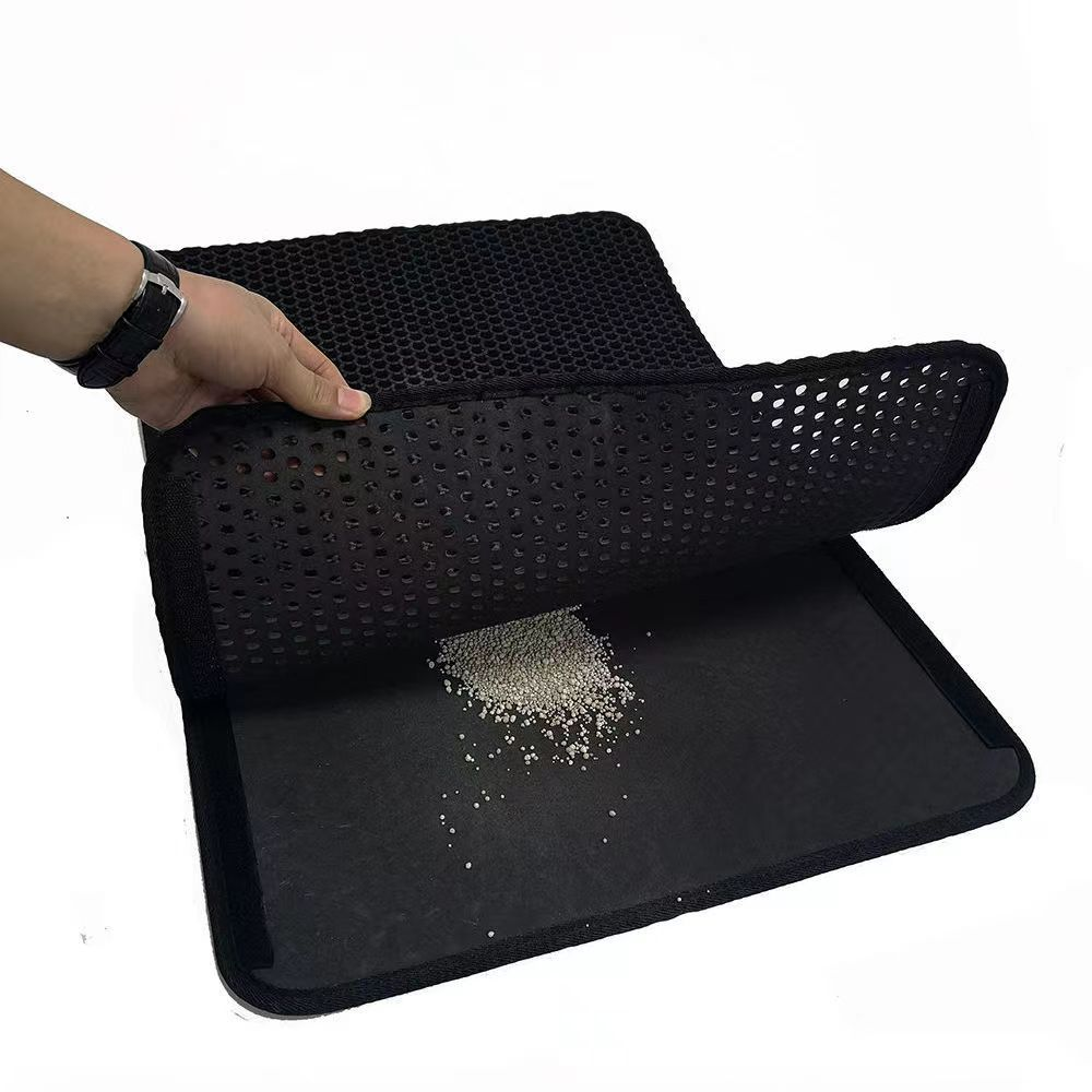 EVA Double Layer Waterproof Cat Litter Mat and Scratcher