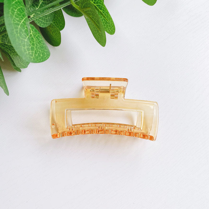 Gentle Aesthetic Cross Hair Claw Clip for Updos