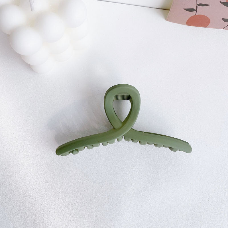 Gentle Aesthetic Cross Hair Claw Clip for Updos