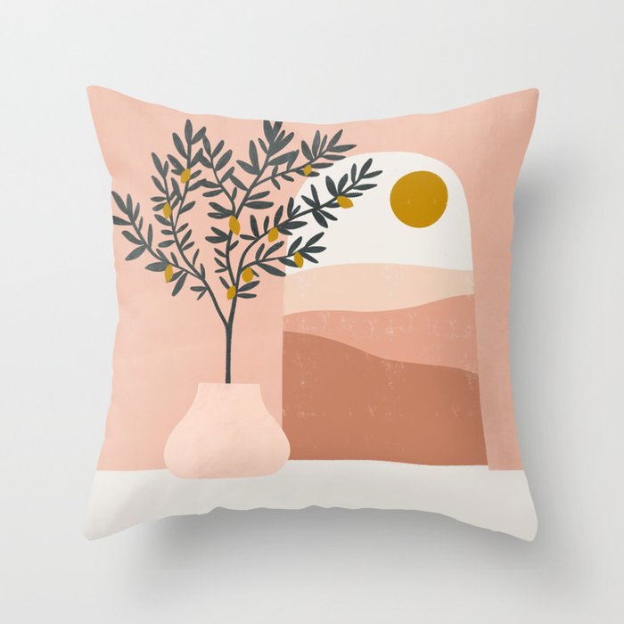 Abstract Oil Painting Pillowcase Cover