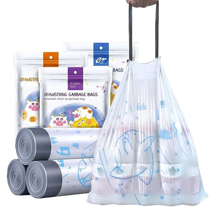 69pcs Drawstring Garbage Bags (Trash Bags)