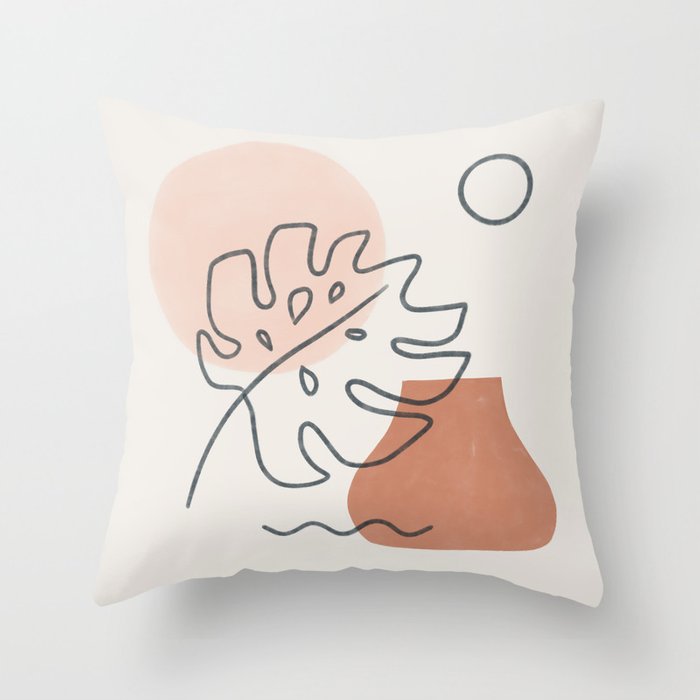 Abstract Oil Painting Pillowcase Cover