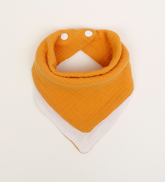 Cotton Crepe Baby Triangle Bib Towel