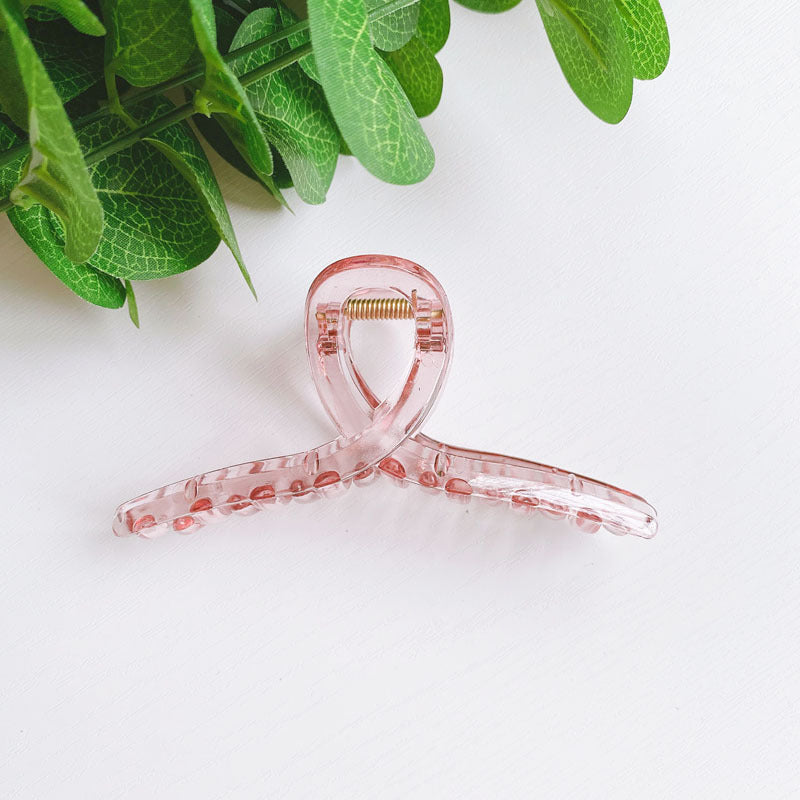 Gentle Aesthetic Cross Hair Claw Clip for Updos