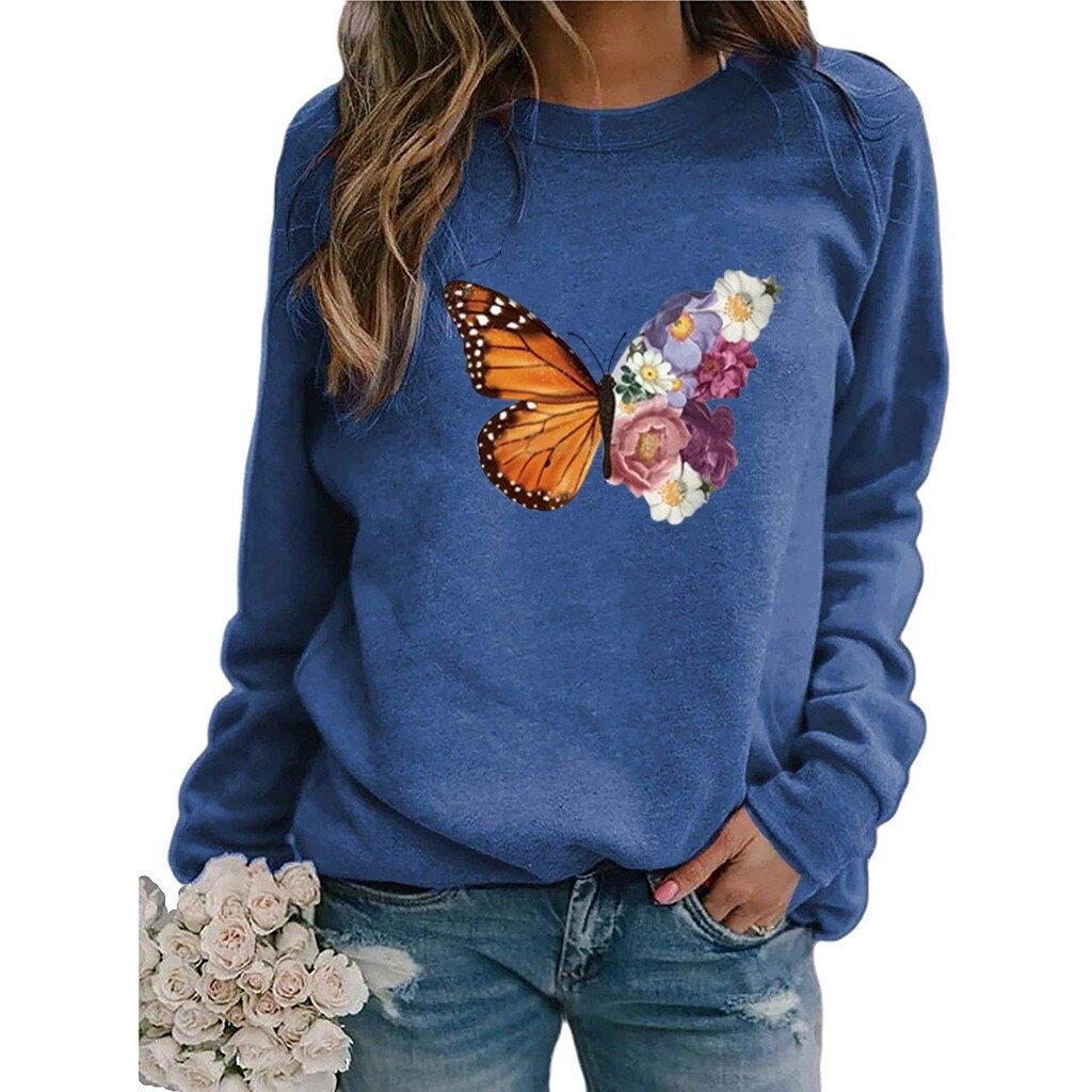 Animal Print Crew Neck Sweater for Men and Women