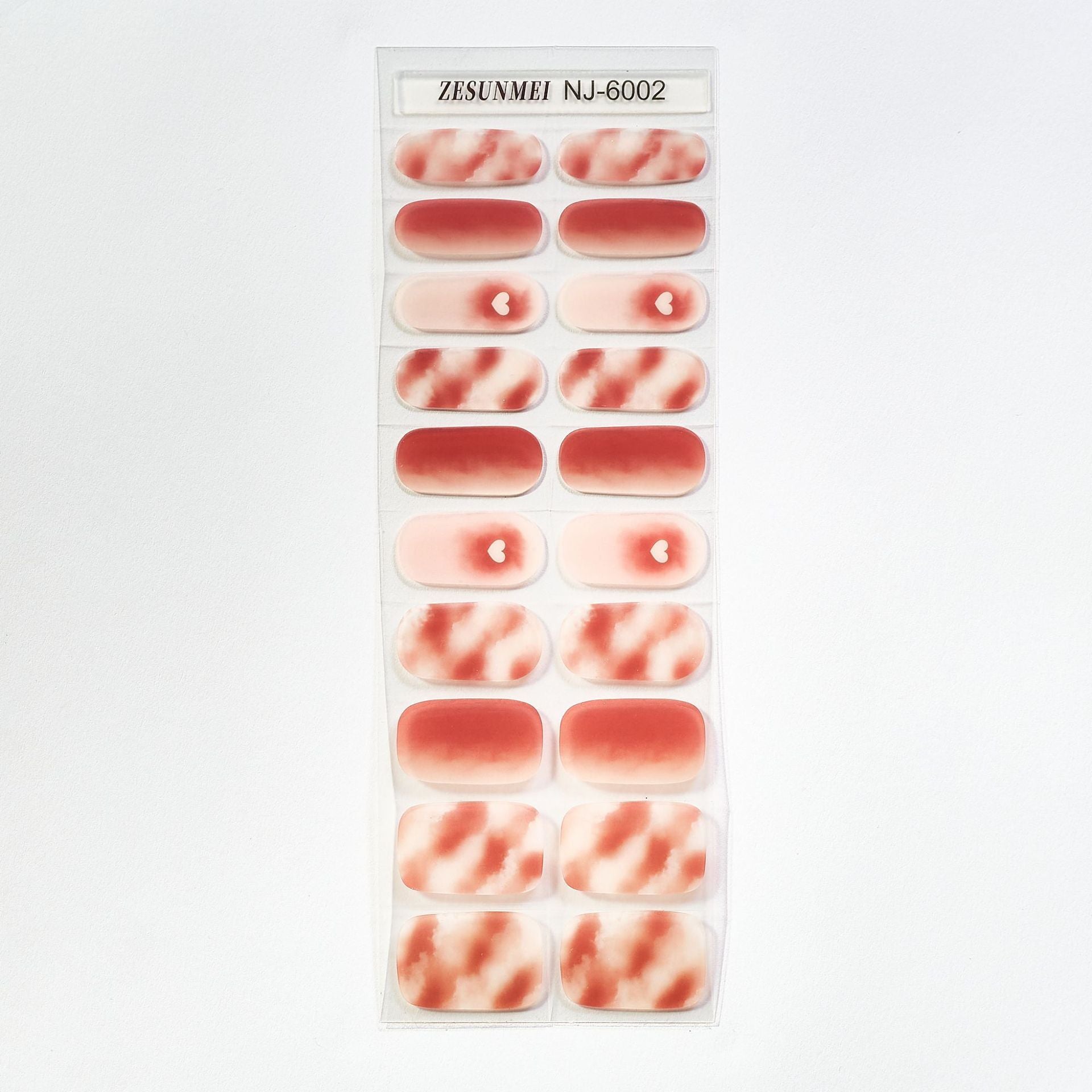 Candy Color UV Semi-Cured Nail Art Stickers