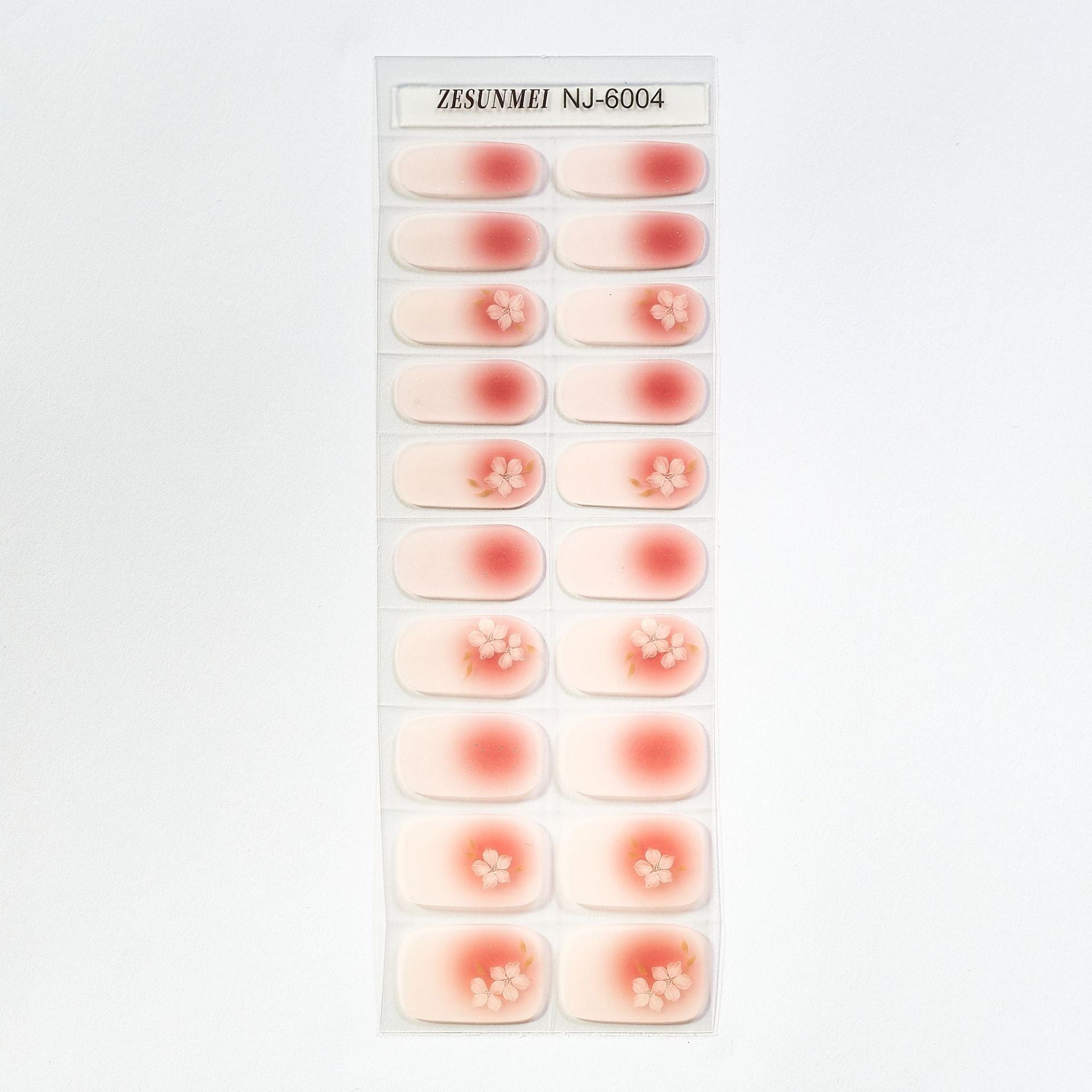 Candy Color UV Semi-Cured Nail Art Stickers