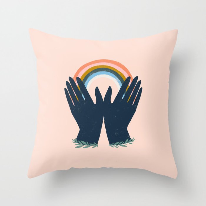 Abstract Oil Painting Pillowcase Cover