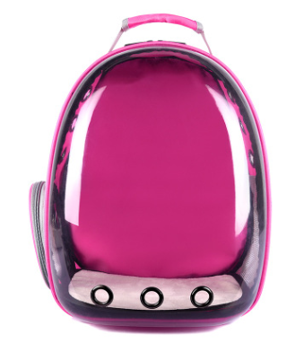 Transparent Cat Backpack - Portable Pet Carrier Bag