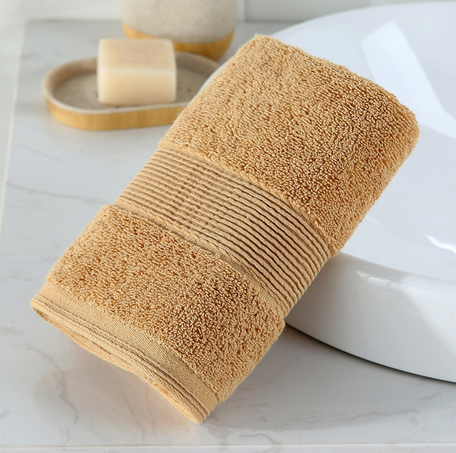 Thick Cotton Face Towels (120g)