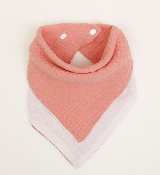 Cotton Crepe Baby Triangle Bib Towel