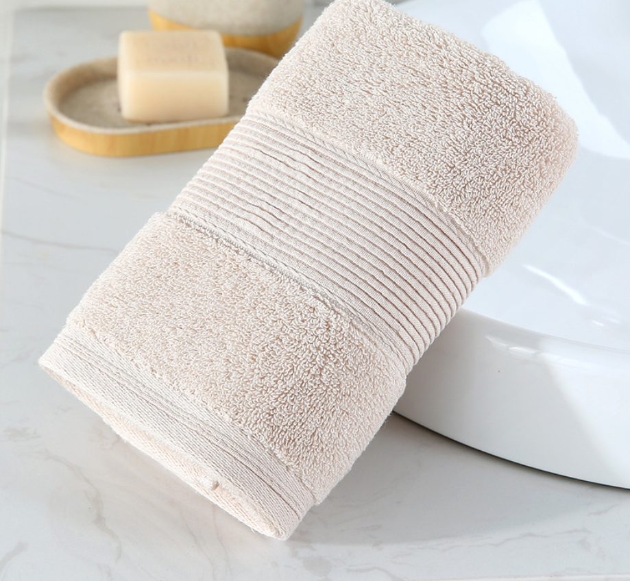 Thick Cotton Face Towels (120g)
