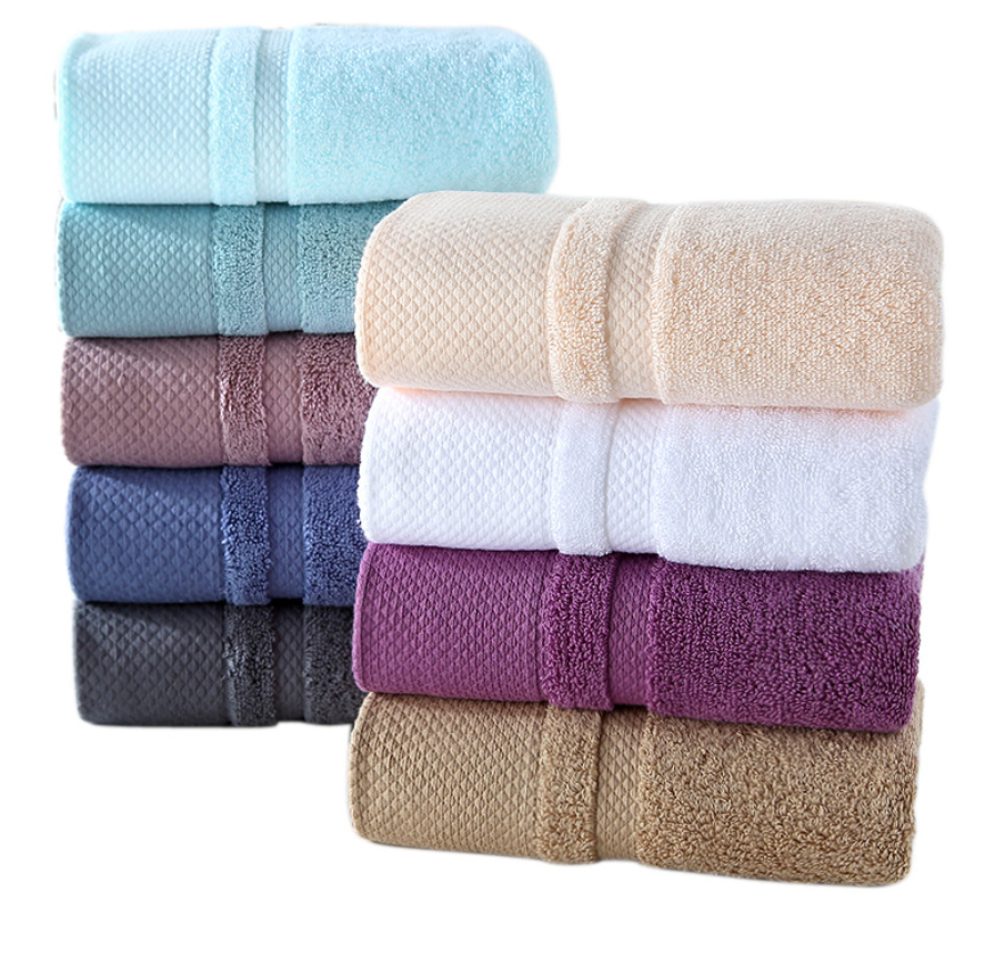 Thick Cotton Face Towels (120g)